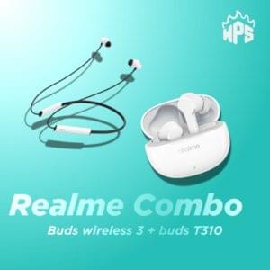 Realme Combo Buds wireless 3 and buds T310